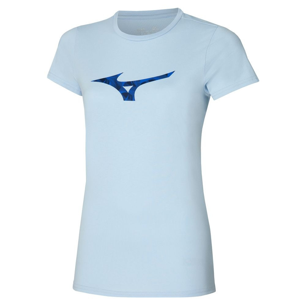 Mizuno Womens Paris Graphic Tee Celestial Blue akciós termékkép 1