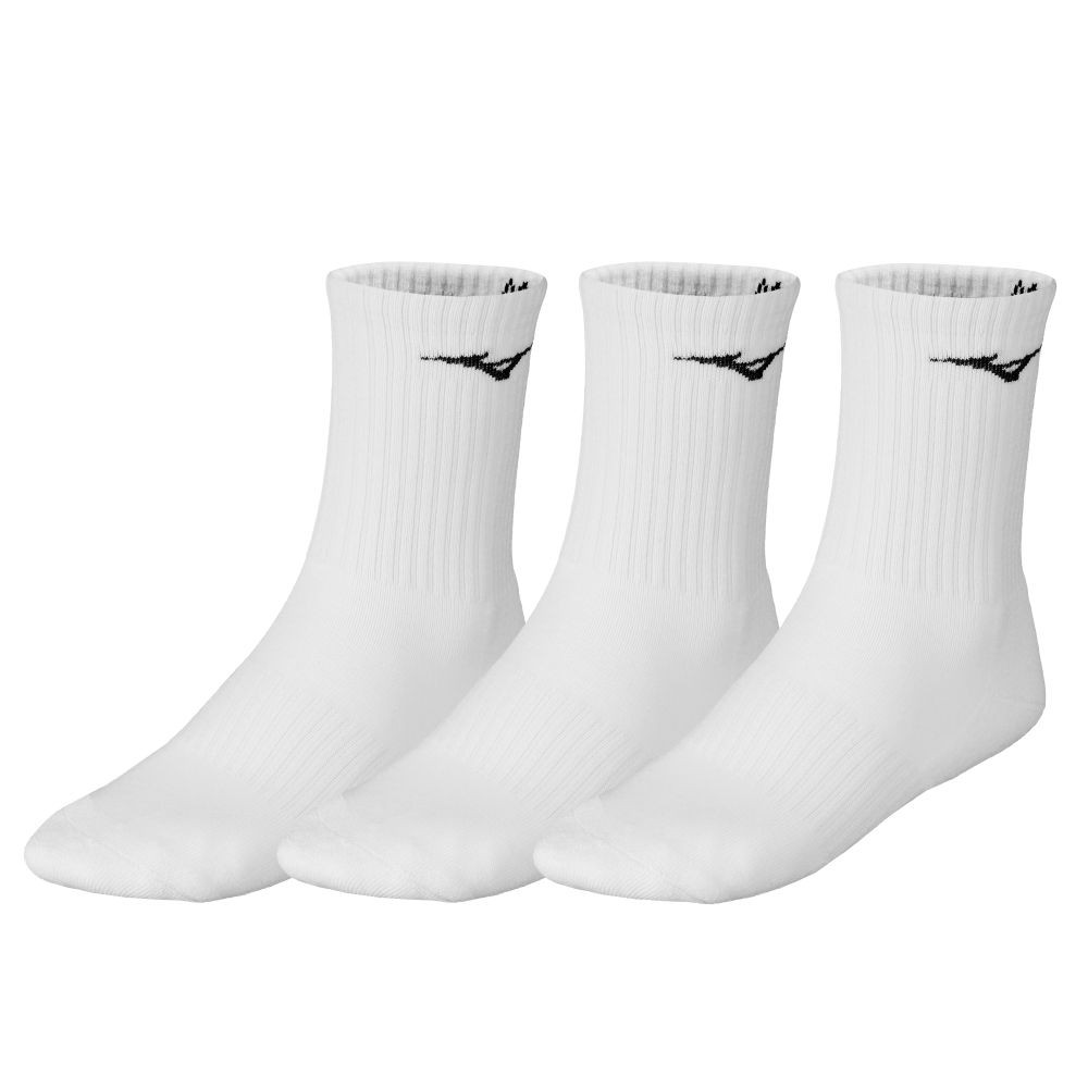 Mizuno Training 3P Socks White/White/White akciós termékkép 1