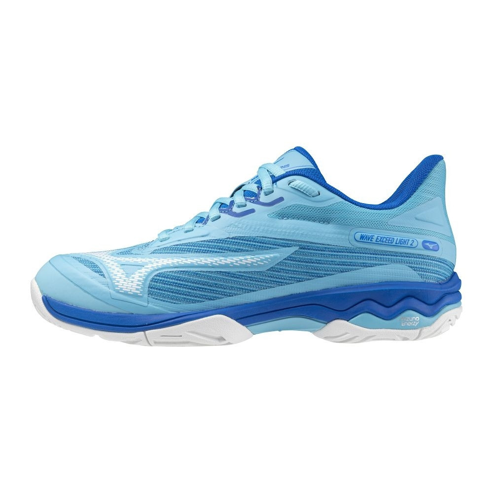 Mizuno Wave Exceed Light 2 AC River Blue/White/Mugen Blue teniszcipő akciós termékkép 1