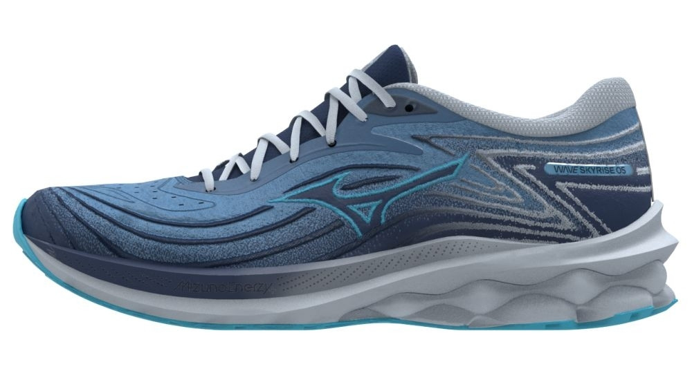 Mizuno Wave Skyrise 5 Parisian Blue/River Blue/Estate Blue futócipő akciós termékkép 1