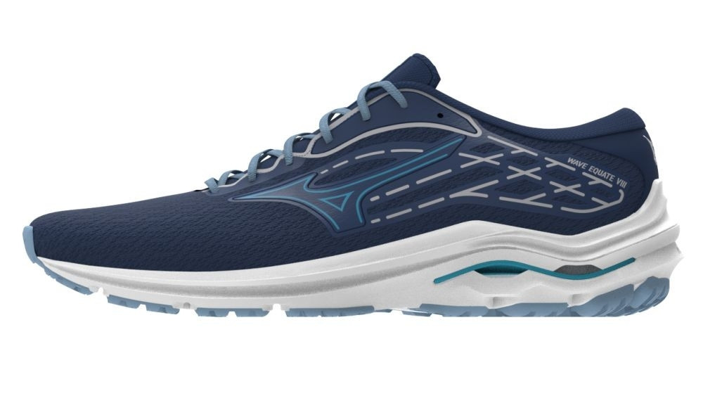 Mizuno Wave Equate 8 Estate Blue/River Blue/Glacier Lake futócipő akciós termékkép 1