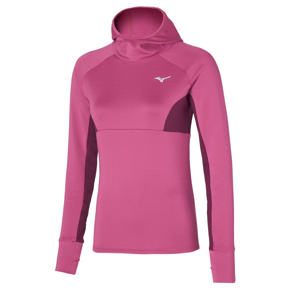 Mizuno Warmalite Hooded LS Magenta Haze akciós termékkép 1