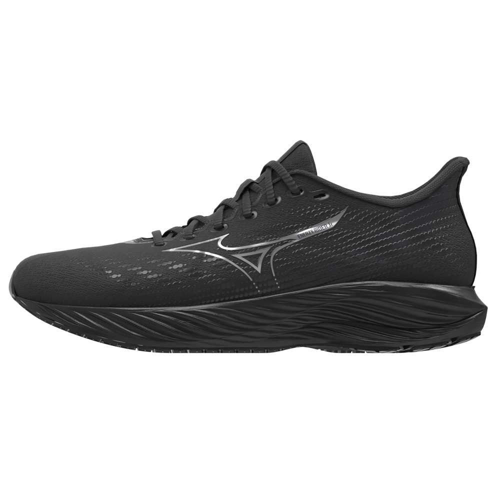 Mizuno Enerzy Rider Junior Black/Silver/Ebony gyerek futócipő akciós termékkép 1