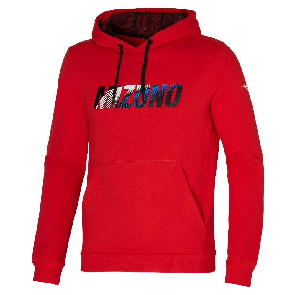 Mizuno Hoodie Fiery Red akciós termékkép 1