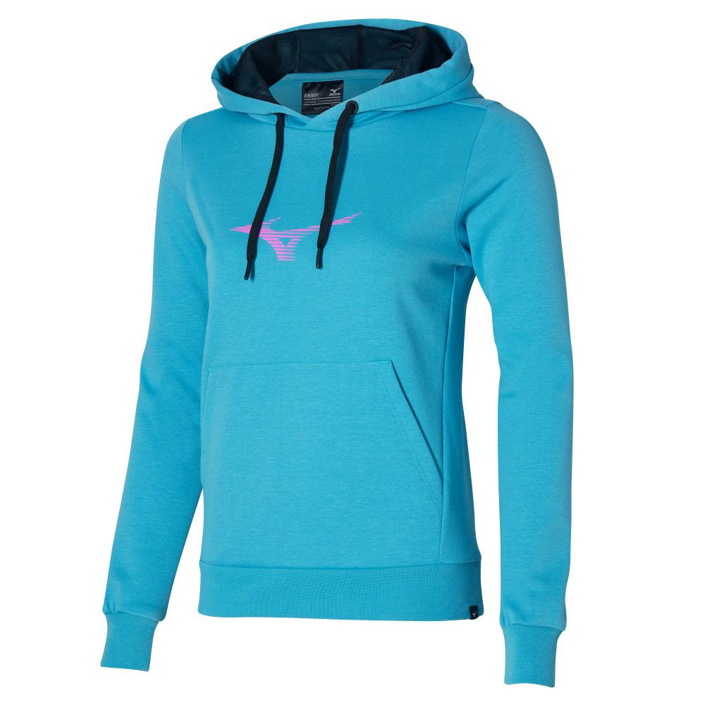 Mizuno Graphic Hoody Maui Blue akciós termékkép 1