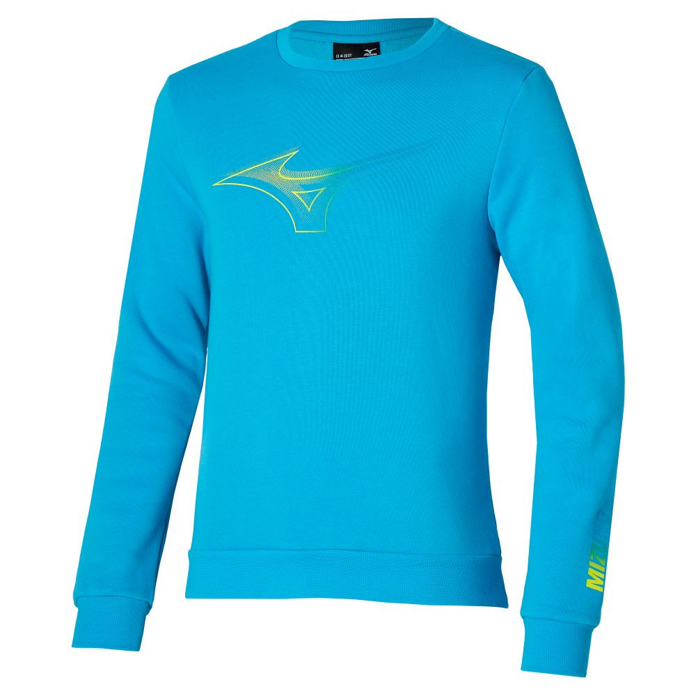 Mizuno Release Crew Sweat Hawaiian Ocean akciós termékkép 1