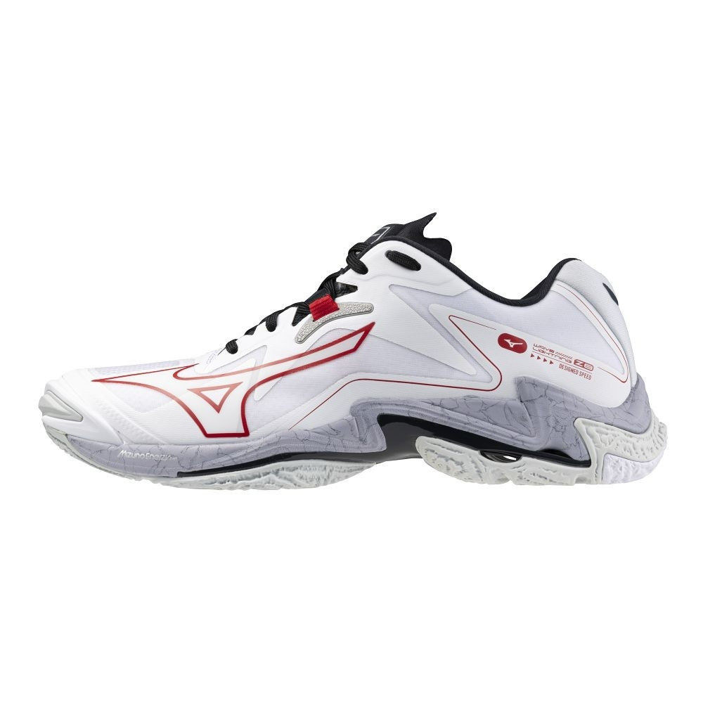 Mizuno Wave Lightning Z8 White/Salsa/Black akciós termékkép 1