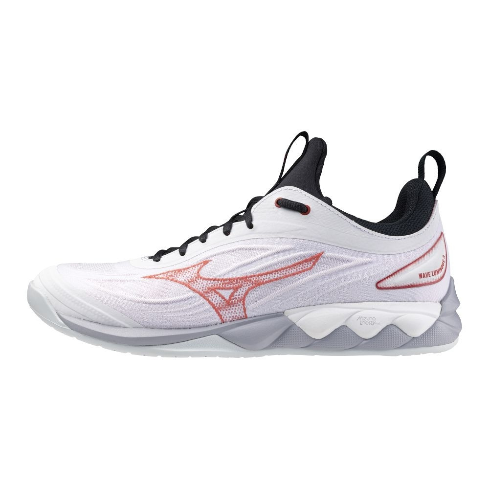 Mizuno Wave Luminous 3 White/Salsa/Black röplabda cipő akciós termékkép 1