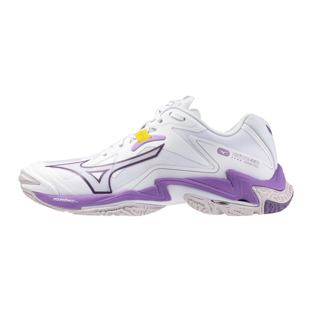 Mizuno Wave Lightning Z8 White/Patrician Purple/Quince akciós termékkép 1