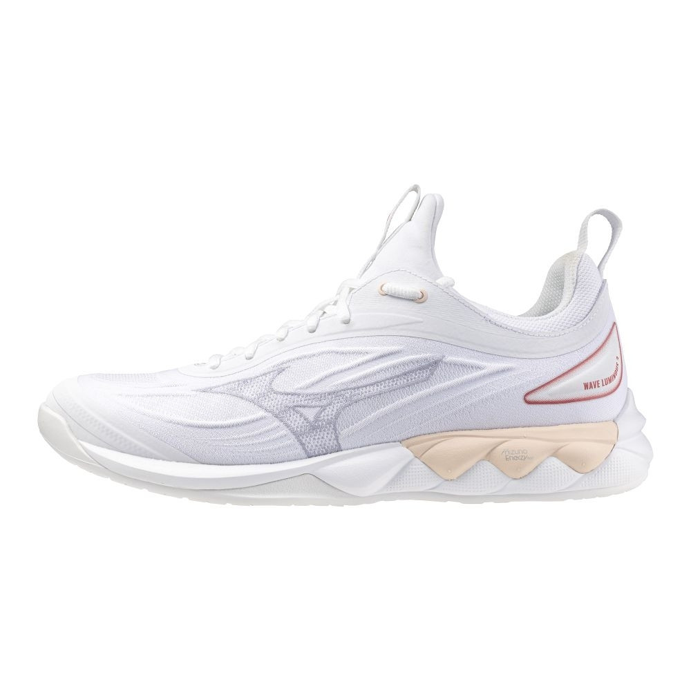 Mizuno Wave Luminous 3 White/Aleutian/Cloud Pink röplabda cipő akciós termékkép 1