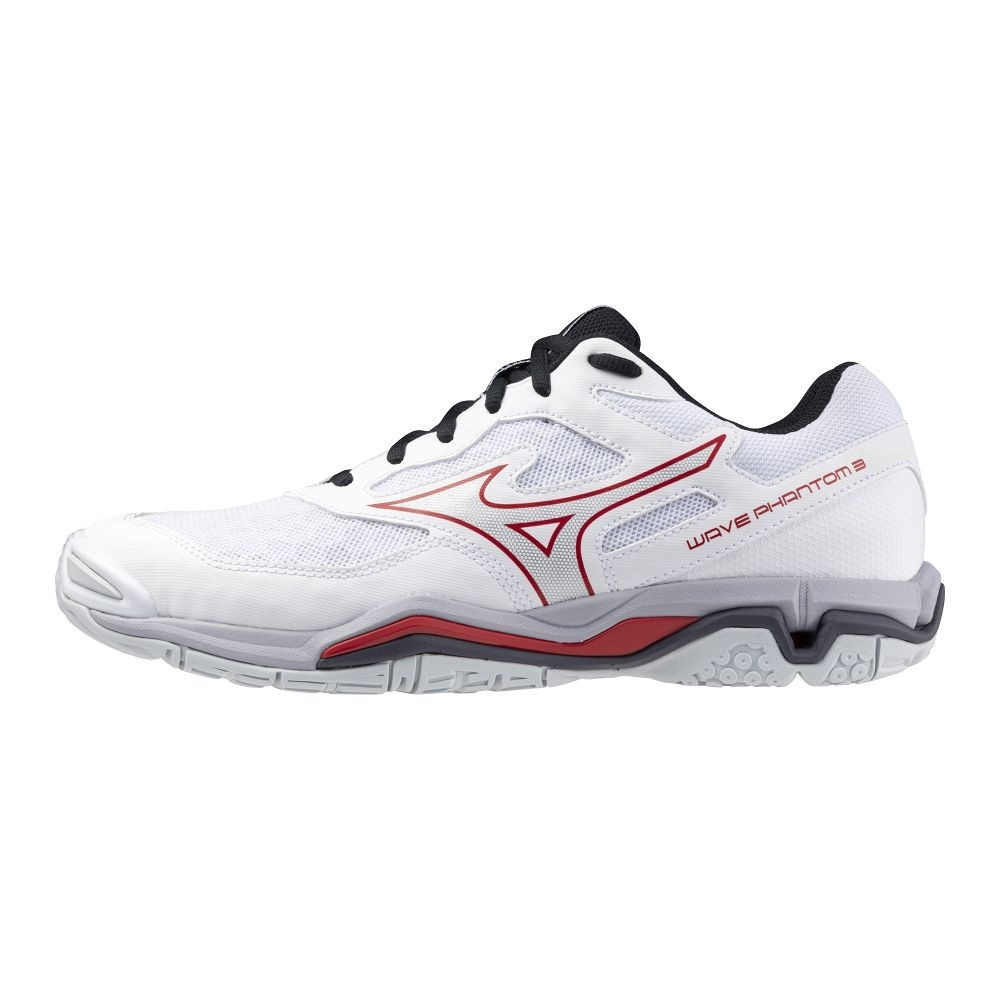 Mizuno Wave Phantom 3 White/Salsa/Black kézilabda cipő akciós termékkép 1