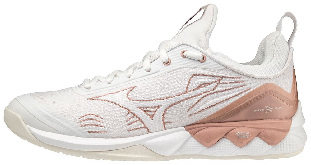 Mizuno Wave Luminous 2 White / Rose / Snow White röplabda cipő akciós termékkép 1